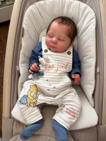 Prototype Winnie 23-inch full body silicone baby doll from Priscila Reborn Dolls