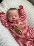 Prototype Vera Lily 22-inch full body silicone baby doll from Priscila Reborn Dolls