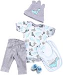 gray-dinosaur-reborn-doll-outfit-5-piece-photo-1
